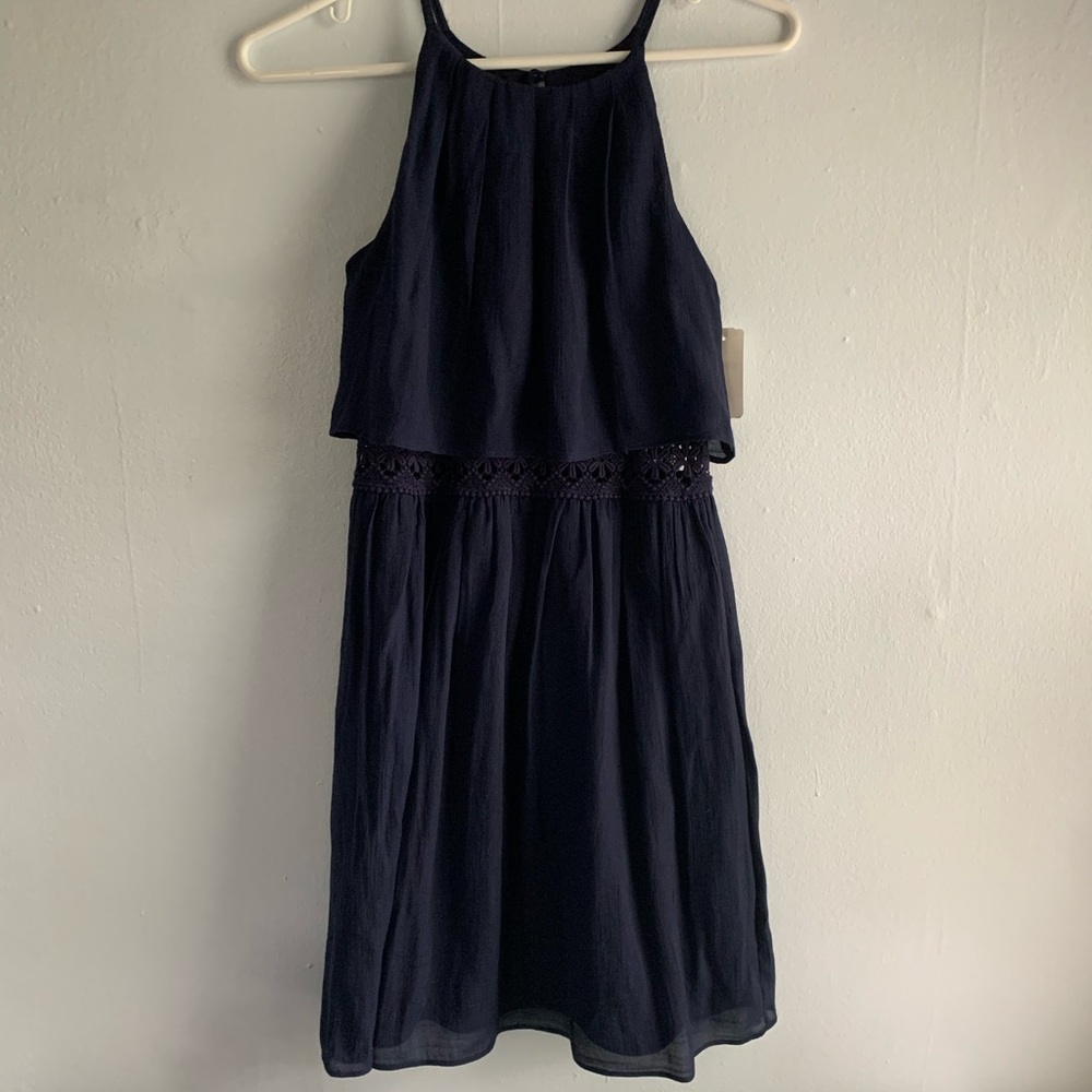 Casual Navy Dress